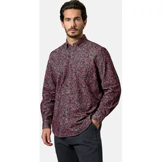 Babista Langarmhemd »Hemd LULONO«, 1 Stk. in Cord-Struktur, rot