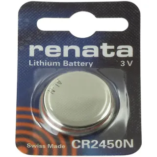 RENATA CR2450N 3V Lithium Batterie Knopfzelle 1er Blister CR2450,