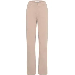 BRAX Damen Style Carola Five-Pocket-Hose in Wertigem Baumwollstretch Hose, Beige, 31W / 30L