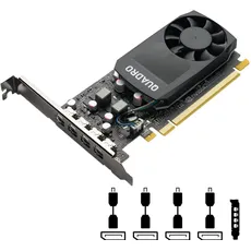 Bild Quadro P1000 V2 4 GB GDDR5 1354 MHz VCQP1000V2-PB