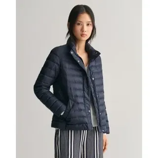 Gant für Damen. 4700281 Leichte Daunenjacke navy (XXL), Lässig, Langarm, Recyceltes Polyester, Nachhaltig, Marine