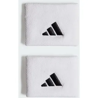 adidas Zubehör Tennis Wristband Small Sweatband, White/White/Black, M