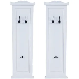 MCW Wandgarderobe H33 109 x 28 x 4 cm Weiß