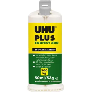 UHU Zweikomponentenkleber Plus Endfest 50 ml