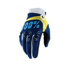 100% Airmatic Handschuhe Blau/Gelb Größe S