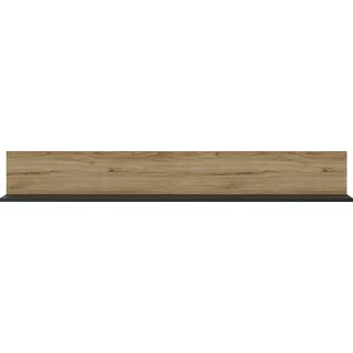 Home affaire Wandboard "Novena" Breite 160cm, catania eiche, schwarz