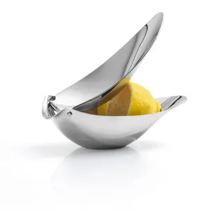 Blomus 63480 Zitronenpresse Callista, Silber, 17.5 x 9.2 x 5.6 cm