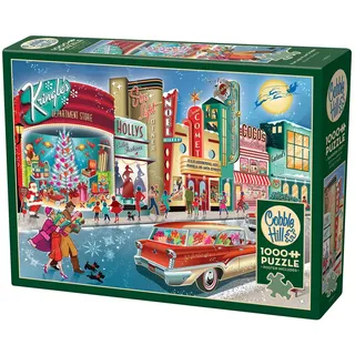 Cobble Hill Vintage Weihnachtsshopping 1000 Teile