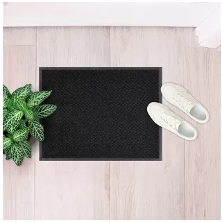 Andiamo Fußmatte Easy - Schmutzfangmatte für den Hauseingang - flexibel einsetzbar als Türmatte innen, Fußabtreter im überdachten Außenbereich oder als Schuhmatte 120 x 180 cm Anthrazit