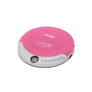 Roxx PCD 501 pink Tragbarer CD-Player CD, CD-R, CD-RW, MP3 Pink, Silber
