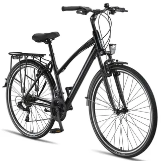 Licorne Premium Trekking Bike 28 Zoll RH 0 cm schwarz/grau