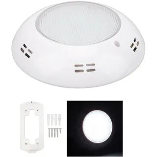 LED-Poolbeleuchtung, 18 W, AC12 V, helle LED, IP68, wasserdicht, Anti-Druck, ABS, PC, Aquarium-Poollicht für Schwimmbad, weißes Licht