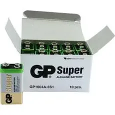 Bild Batteries Super Alkaline 9V-Block 10 Stück (0311604a10)