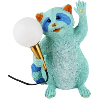 Kare Raccoon Blau