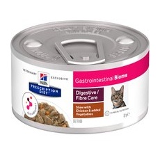 1 x 82g Hill's Prescription Diet Feline Gastrointestinal Biome Ragout Hrană umedă pisici