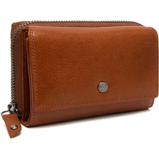 The Chesterfield Brand Leder Geldbörse Salviano Wallet Cognac braun - Braun