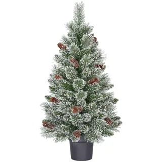 Black Box Trees Vandans künstlicher Weihnachtsbaum im Topf Grün 90 cm