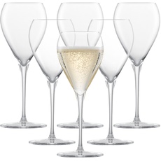 Bild Schaumweinglas Bar Special (6er-Set), klassische Champagner Gläser mit Moussierpunkt, spülmaschinenfeste Tritan-Kristallgläser,(Art.-Nr. 121544)