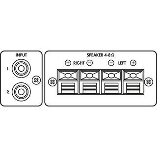 Monacor SA-200 Stereo-Verstärker 2 x 100W