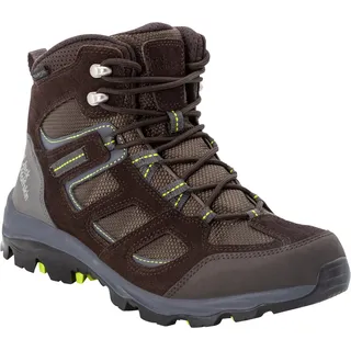 Vojo 3 Texapore Mid Herren Dark Brown/Lime 48