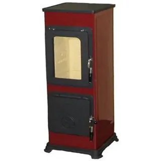 THORMA Holzofen | Bozen AT | Werkstattofen | 5 kW | Bordeauxrot
