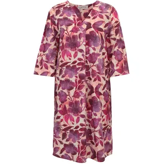 Cartoon Damen Sommerkleid mit Muster 38, Cream/Dark Pink