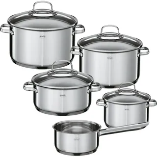 Rösle ELEGANCE Topf-Set 5-tlg. Kochtopf + Bratentopf + Stieltopf
