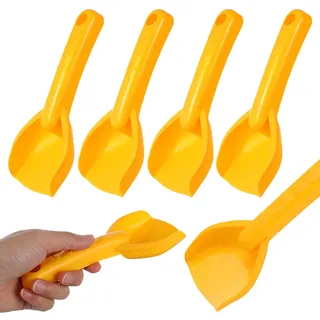 Housoutil Strandschaufeln Für Kinder 10 Stück Kunststoff Sandspielzeug Schaufeln Klein Ideal Für Strand Und Sandkasten Aktivitäten Fördert Hand-Auge-Koordination Und Fantasie