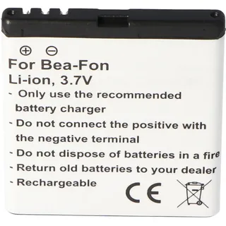 AccuCell Akku passend für Bea-Fon SL652A, SL652AF, SL652AD, SL660, SL670 Akku