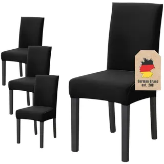 Stuhlhusse (4-tlg. Set) , Kunststoff , 1x38 cm , Heimtextilien, Bezüge, Stuhlhussen