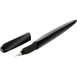 Pelikan Twist Calligraphy Schönschreibfüller, Kalligraphie, 1,5 mm-Feder, schwarz