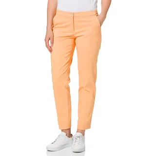 BRAX Damen Style Maron Chino Uni Hose, Light ORANGE, 34W / 32L