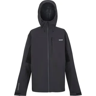 Regatta - "Birchdale II" Jacke, wasserfest für Herren RG11378 (XXL) (Asche/Schwarz) - Grau