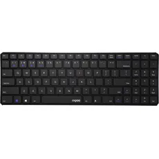 Bild von Tastatur RF Wireless QWERTY Schwarz