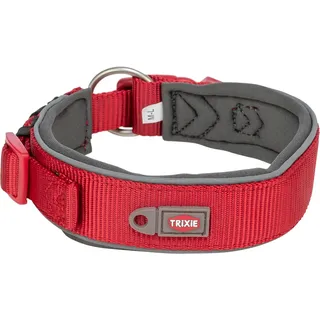 Trixie Premium Hundehalsband Rot L–XL