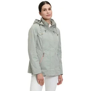 GIL BRET Damen Sommerjacke mit Abnehmbarer Kapuze 38, Tea