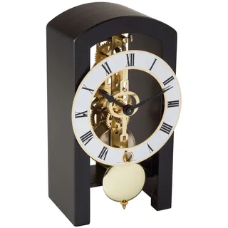 Hermle Uhrenmanufaktur Tischuhr, Schwarz, 18x19x11cm