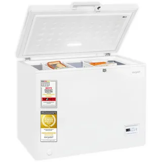 Exquisit GT5200-HE-041C Gefriertruhe 198 l - Truhe mit Schnellgefrieren