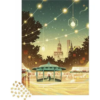 JANOD Puzzle New York Bustle 2000 Teile