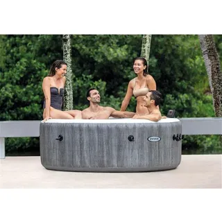 Intex PureSpa Bubble Massage 196 x 71 cm Grau