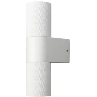 Konstsmide Außenwandleuchte Aluminium 6,5 x 11,5 x 23,5 cm inkl. Bewegungsmelder weiß