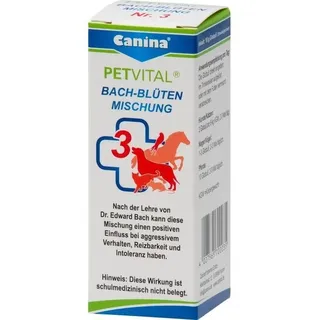 Canina PETVITAL Bachblüten Nr.3 Globuli 10 g