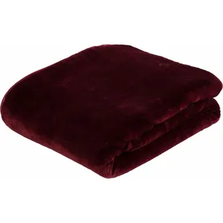 Gözze Premium Cashmere Feeling Kuscheldecke 180 x 220 cm Rot