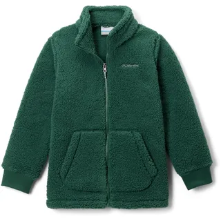 Columbia Youth Boys Rugged Ridge 2 Sherpa Full Zip Full Zip Sherpa Fleece Rain Forest, L