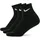 Everyday Lightweight Ankle Socken 3er Schwarz 35-38