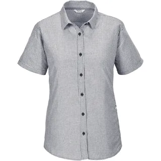 killtec Damen Funktionsbluse Kurzarm/Bluse KOS 43 WMN WVN SHRT, Nachtblau, 42, 42789-000