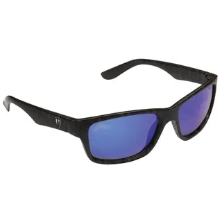 Fox Rage Camo Polarisierte Sonnenbrille - Polarisationsbrille, Modell:offener Rahmen / Mirror Blue - One Size