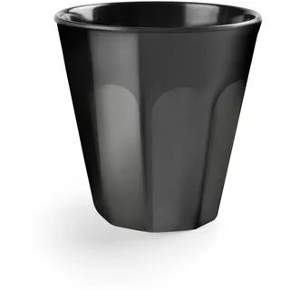 Schwarze Melaminbecher 320 ml – Melaminbecher 320 ml in Schwarz, leicht und langlebig, geeignet für den täglichen Gebrauch und einfache Reinigung.