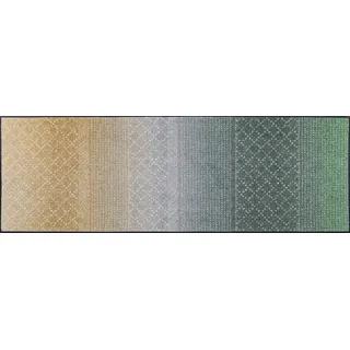 Wash+Dry Fußmatte Green Desert 60x180cm, innen und außen, waschbar