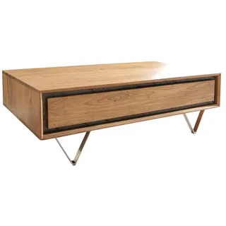DeLife Stonegrace Beige Akazie 115 x 40 x 60 cm